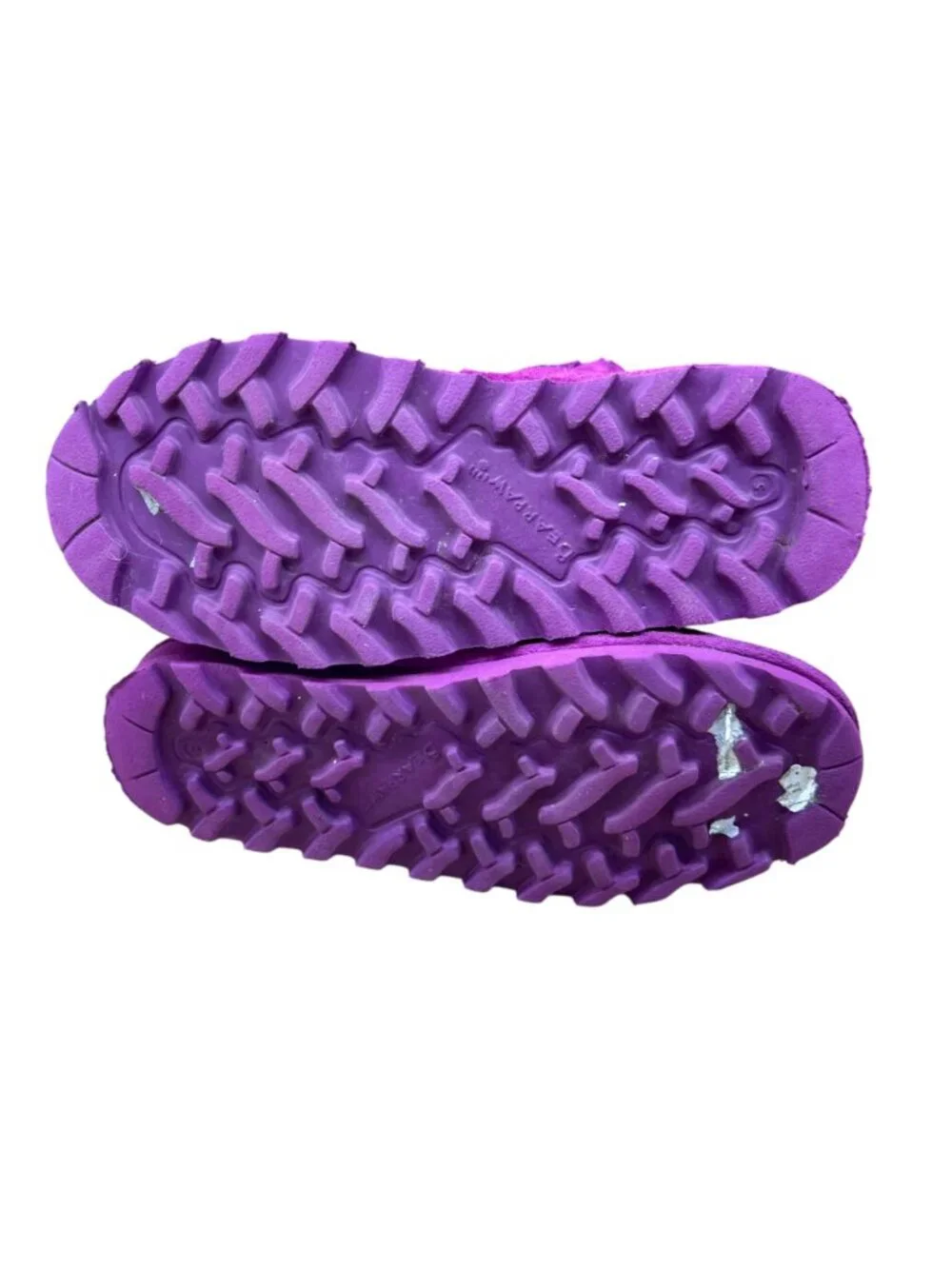 Bearpaw Super Shorty Boots Hypnotic Violet Purple Suede Cozy Warm Youth Size 5